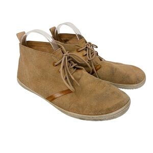 Vivobarefoot Gobi II Desert Boot Chukka Tan Ecosuede Vegan Lace Up Size 40/‎ 9
